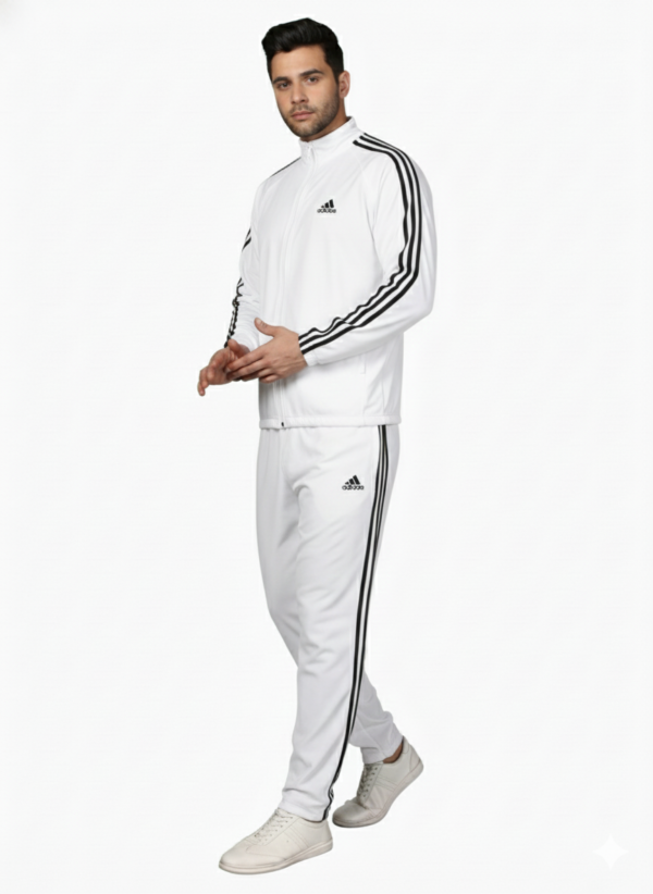 Gemini_Generated_Image_2mu3ui2mu3ui2mu3 Adidas Striped Men White Track Suit (Jacket & Track Pant)