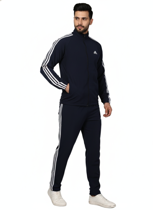 Gemini_Generated_Image_37v6ro37v6ro37v6 Adidas Striped Men Blue Track Suit (Jacket & Track Pant)