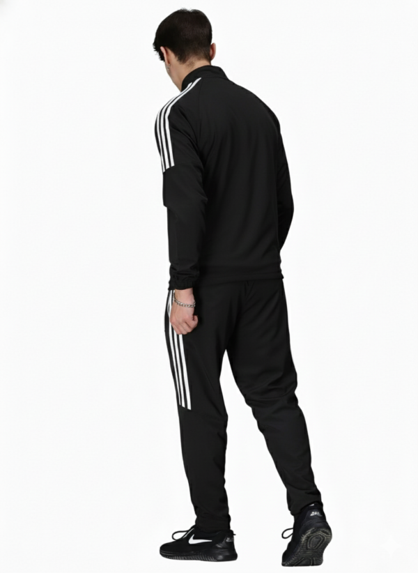 Gemini_Generated_Image_i5y0rii5y0rii5y0 ADIDAS Half Striped Men Black TrackSuit (Jacket &Track-Pants) – L