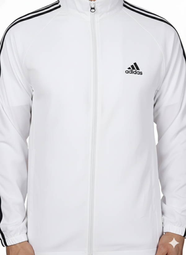 Gemini_Generated_Image_smmz4osmmz4osmmz Adidas Striped Men White Track Suit (Jacket & Track Pant)
